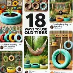 the cover of an outdoor magazine with tires and other things in it's pages