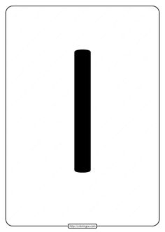 a black and white sign with the letter i