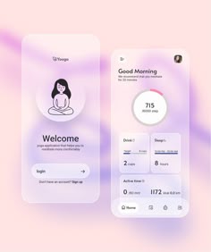 the app is designed to look like it has been created for someone's life