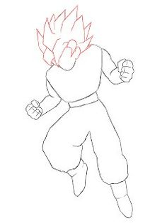 how to draw gohan from dragon ball super saiyans step by step drawing