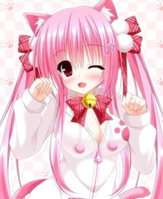 2000s Art, Moe Anime, Neko Girl, アイコン 可愛い, Old Anime, Animal Ears, Cat Girl, Visual Novel, Vignette