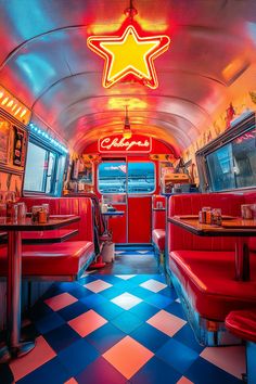 55 Vintage Camper Diner Designs - TastyInteriors Retro Diner Outside, Retro Diner Colors, Retro Diner Design, Diner Trailer, Retro Diner Color Palette, Diner Design, Retro Diner Interior Art, Vintage Retro American Diner Design, Retro Diner Atmosphere