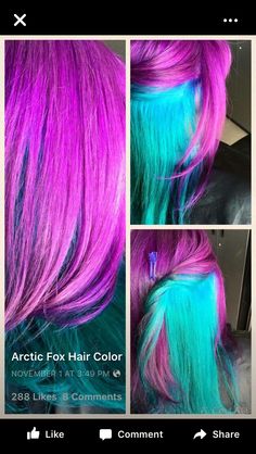 Arctic fox Facebook Arctic Fox Color Combos, Arctic Fox Color Combinations, Arctic Fox Color Change, Arctic Fox Combinations, Arctic Fox Electric Paradise Diluted, Arctic Fox Purple Mixes, Arctic Fox Purple Shades, Arctic Fox Purple, Purple Af Arctic Fox Hair