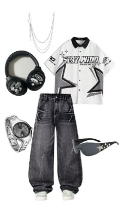 Street Style Outfits Casual, Stray Kids Outfits, Tomboy Style Outfits, Tomboy Outfits, Swaggy Outfits, Tomboy Fashion, Outfit Inspo Casual, Vibe Clothes, Casual Style Outfits