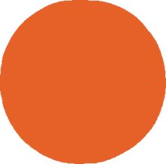 an orange on a white background is shown in the shape of a round, with one end pointing upward