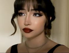 Maquillaje Oscuro, Cabelo Formatura, Ac New Leaf, Prom Makeup Looks, Formal Makeup, Red Makeup, Ethereal Makeup, Dope Makeup, Dress Makeup