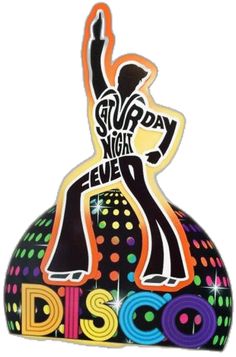 Party Centerpieces for a disco theme