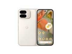 the new google pixel smartphone is shown in white