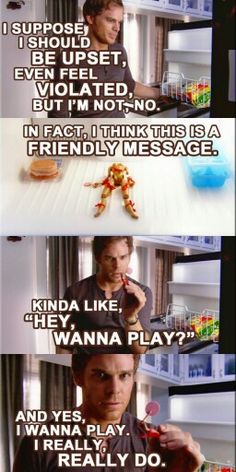 two different pictures with the same caption for each one, including an image of a man