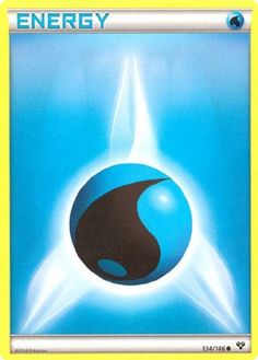 an image of a blue and white card with the word energy on it, in front of