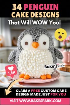Penguin Cake Ideas That Will Waddle into Your Heart!