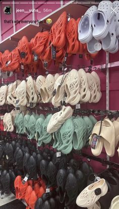 Different Yeezy Slides, Foam Runners With Jibbitz, Yeezy Crocs, Yeezy Clogs, Baddie Crocs, Croc Collection Shoes, Baddie Shoe Collection, Bubble Slides Aesthetic, Beauty Supply Store Shoes