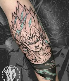 a man with a dragon tattoo on his arm