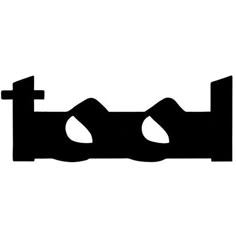 a black and white drawing of a pair of scissors