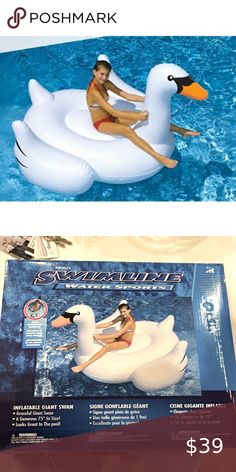 SWIMLINE Inflatable Giant Swan