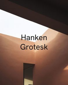 The Font Hanken Grotesk