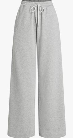 Trendy Sweatpants – Comfort That Turns Heads Lounge in style or hit the streets—these sweatpants are made for movement and made to be seen.  ✔️ Sleek, on-trend fit ✔️ Ultra-soft fabric for all-day comfort ✔️ Perfect with crop tops, hoodies, or oversized tees  💥 From chill to street—your new go-to bottoms.  #TrendySweats #StreetStyle #ComfyCool #AthleisureVibes #WardrobeStaple Daily Wear Pants, Grey Loose Pants, Trouser For Girls, Grey Wide Pants, Winter Bottoms For Women, Basic Bottoms For Women, Pants Gray, Sweatpants For Girls, Pant Women