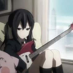 Grey Discord Avatar, Anime Guitar Pfp, Anime Emo Gif, Emo Anime Gif, Misa Anime Pfp, Black Anime Guitar, Gray Pfp Anime, Grey Anime Pfp, Misa Gif Pfp