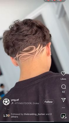 Design Hair, Undercut Designs For Women, Freestyle Design Haircut, Hair Tattoo Designs, Haircut Designs For Men, Undercut Hair Designs, Hair Designs For Men, Fade Haircut Designs, Undercut Designs