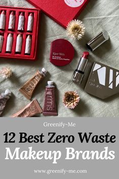 Searching for the best zero waste makeup brands? Here are the most notable plastic-free cosmetic options on the market. #zerowaste #zerowastemakeup #sustainable #makeup #plasticfree Best Eco Friendly Makeup, Best Sustainable Makeup Brands, Best Zero Waste Makeup Brands, Zero Waste Makeup Brands, Zero Waste Makeup Brands 2024, Sustainable Makeup, Sustainable Makeup Ideas, Low Waste Makeup