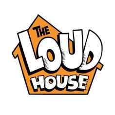 the loud house logo on a white background