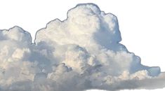 an airplane is flying through the clouds in the sky