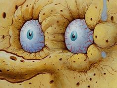 an eyeball is seen in the center of a human body's intorate