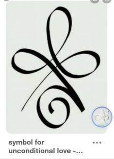 the letter k is an unconditionalal love symbol tattoo - it can be used as a stencil