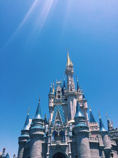 an image of a castle that looks like it is going to be built in the disney world