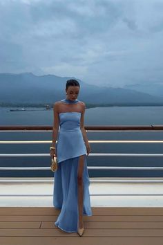 Risias offers custom dresses in over 70 colors and all sizes. If you don't see your preferred color listed, please contact us at service@risias.com with the exact color you need. We also provide custom sizing. To ensure a perfect fit, please include your bust, waist, hips, and barefoot height measurements in the order comments. Thank you! Formal Beach Wedding Guest Dress, Blue Formal Wedding Guest Dress, Floor-length Satin Dress For Summer Night Out, Strapless Satin Evening Dress For Summer, Blue Summer Formal Dress, Neutral Formal Dress, Light Blue Party Dress, Summer Gala Strapless Satin Dress, Beach Satin Dress