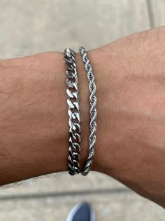 Mens Silver Cuban Bracelet, Cool Men Jewelry, Bracelet Mens, Chain Bracelet For Men, Braclet For Men, Men’s Jewelry Silver, Bracelet Boys, Mens Chains, Mens Jewlery