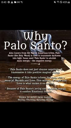 Palo Santo Spiritual Uses, Palo Santo Spiritual Meaning, Palo Santo Smudge Prayer, Palo Santo Smudging Prayer, Palo Santo Incense Meaning, Palo Santo Cleansing Prayer, Palo Santo Prayer, Smudging To Bring Positive Energy, Best Herbs For Manifestation