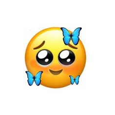 Cute Emoji Pictures, Ios Cute Emoji, Cute Emoji Png, Edited Emojis, Emoji Ios18, Butterfly Emoji Apple, Butterfly Sticker Emoji, Edited Iphone Emojis, Butterfly Emoji