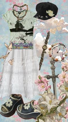 Found some cool clothes and stuff Slay Outfits, Hippie Aesthetic, Funky Outfits, Jewelry Outfit, Other Outfits, Skater Style, Alternative Outfits, Fancy Outfits, Girly Outfits