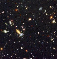 the hubble deep field is shown in this image