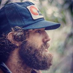 Rugged Mustache, Mountain Man Beard, Surfer Beard, Surfer Mustache, Rugged Facial Hair, Beard Cap, Hats For Men With Beards, Mountain Beard, Woodsman Beard