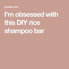 I'm obsessed with this DIY rice shampoo bar 😍 Rice Shampoo Bar Recipe, Diy Rice Water Shampoo Bar Recipe, Rice Water Shampoo Bar Recipe, Rice Shampoo Bar Diy, Rice Starch Shampoo Bar Benefits, Diy Rice Water Shampoo Bar, How To Make Rice Shampoo Bar, How To Make Rice Water Shampoo Bars, Rice Protein Shampoo Bar