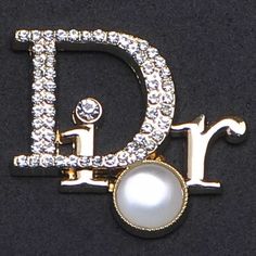 Designer Crocs Charms, Dior Pin, Crocs Charms Chanel, Luxury Crocs Accessories, Luxury Charms For Crocs, Embellished Jacket Diy, Luxury Croc Charms, Dior Star Brooch Design, Designer Jibbitz