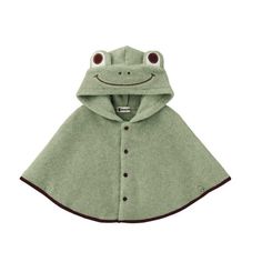 Amazon.com: Frog Hood Carseat Poncho for Kids - Fleece Hooded Wool Cape Coats for Toddlers : Clothing, Shoes & Jewelry Frog Clothes Aesthetic, Frog Poncho, Frog Clothes, Clothes For Frogs, Frog Clothing, Kawaii Frog Outfit, Frog Outfit, Froggy Clothes, Frog And Toad Aesthetic Clothes