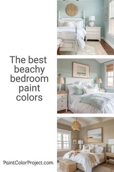 the best beachy bedroom paint colors