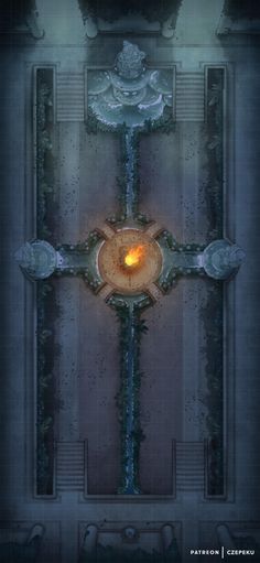 the cover for an upcoming album, featuring a cross with flames coming out of it