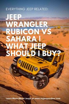 jeep wrangler rubicon vs sahara what jeep should i buy?