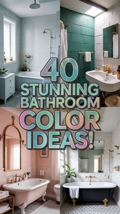 40 Awesome Bathroom Color Ideas to Transform Your Space (You Won't Believe #7!)