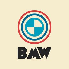 the baw logo is shown in blue, red and white with an orange circle