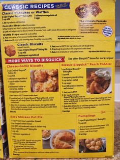 a menu for some kind of food on the counter