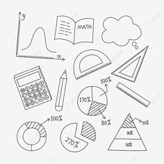 Mathematician Png, Math Pic, Math Things, Maths Related Drawings, Math Elements, Math Drawings, Math Designs, Cute Math Doodles, Maths Doodles