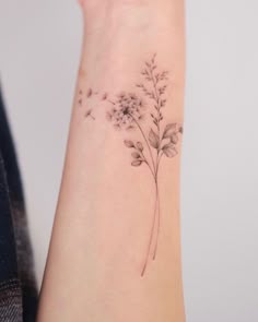 Dandelion Tattoo