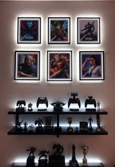 How to Use LED Strips to Enhance Your Gaming Room - Incorporate LED Strips into Wall Art