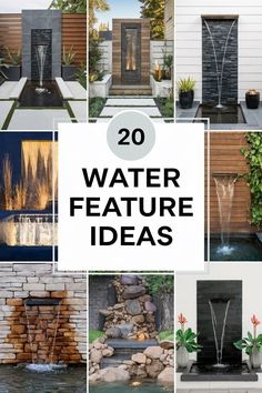 the top 20 water feature ideas