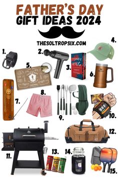 father's day gift ideas for him and his son, including gifts from the store